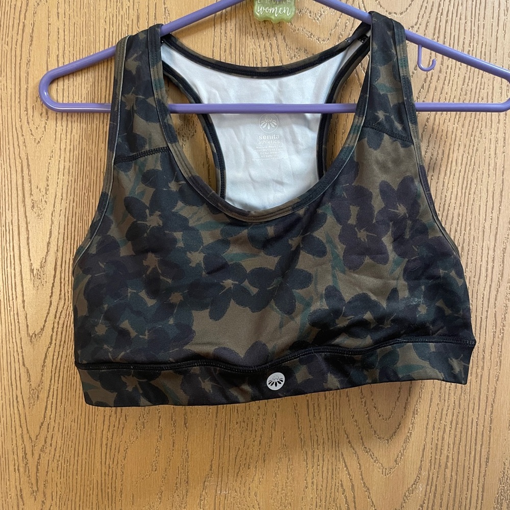 Senita Pocket Sportsbra Floral Camo